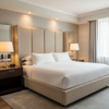 Soper Hole - Sand Upholstered Headboard | Architectural Fabrics