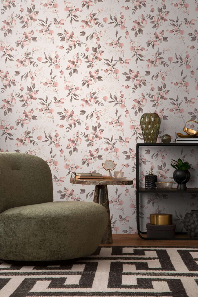 Pure Elegance Cream Wallcovering | AS Creation