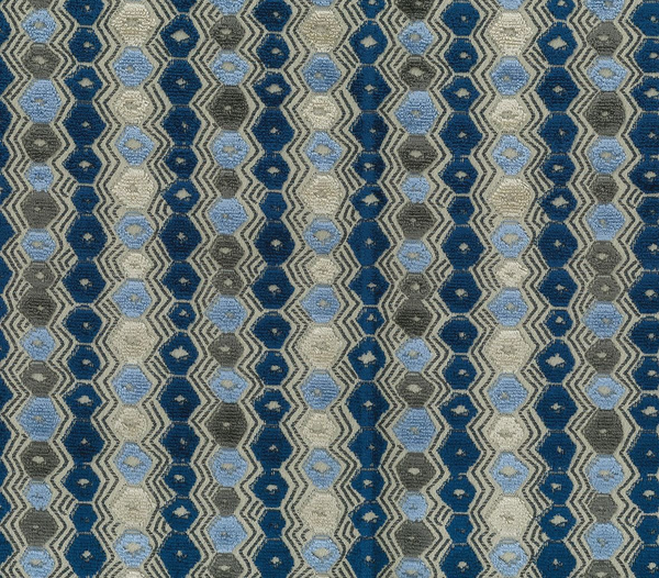 Nina Campbell Fabric - Sapphire Blue Wallcovering | Nina Campbell