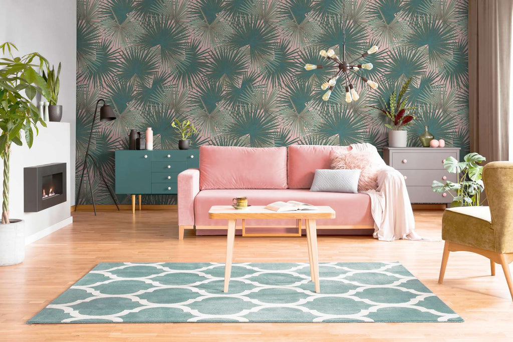 Livingwalls Design Panel Metropolitan Stories 3 Travel Styles Pink Wallcovering | AS Creation