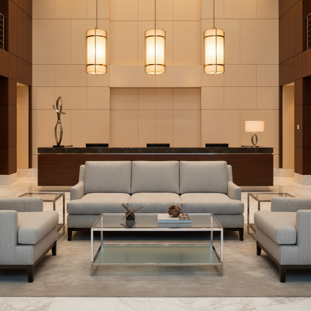 Storm Bay - Chablis Upholstered Sofa | Architectural Fabrics