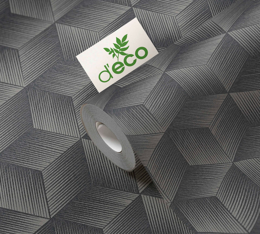 Natural Living Gray Wallcovering | AS Creation