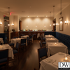 Marseilles Vinyl | Hollywood Wallcoverings - Restaurant Dining commercial room setting