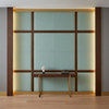 Fine Woven Texture Seafoam Green Upholstered Wall Panel | Architectural Fabrics
