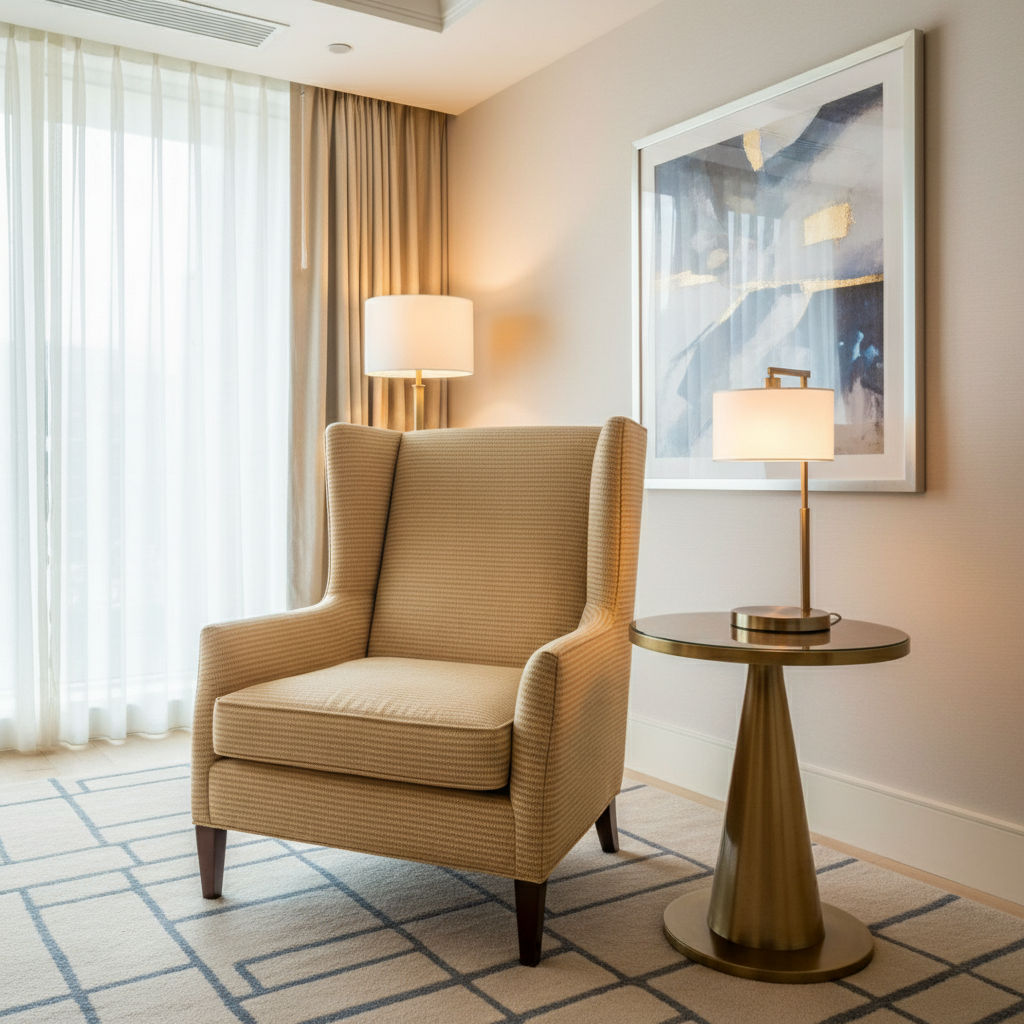 Trade Wind - Cashew Upholstered Chair | Architectural Fabrics