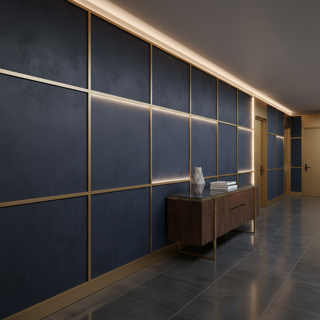 Kralendijk - Neptune Upholstered Wall Panel | Architectural Fabrics