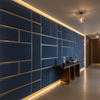 Ultrasuede  South Beach  Blue Upholstered Wall Panel | Ultrasuede Upholstery