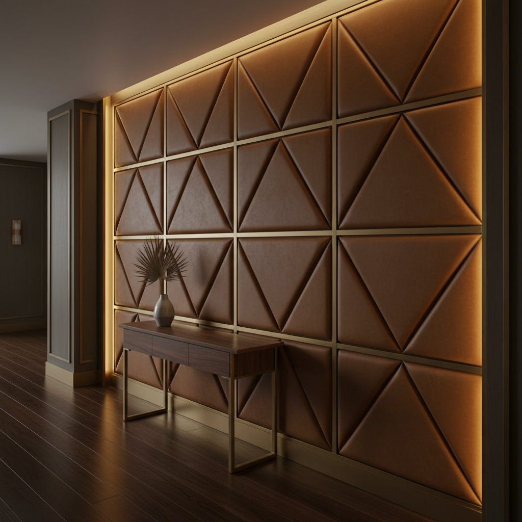 Tres Palmas - Elk Upholstered Wall Panel | Architectural Fabrics