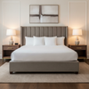 Savannah Bay - Ash Upholstered Headboard | Architectural Fabrics