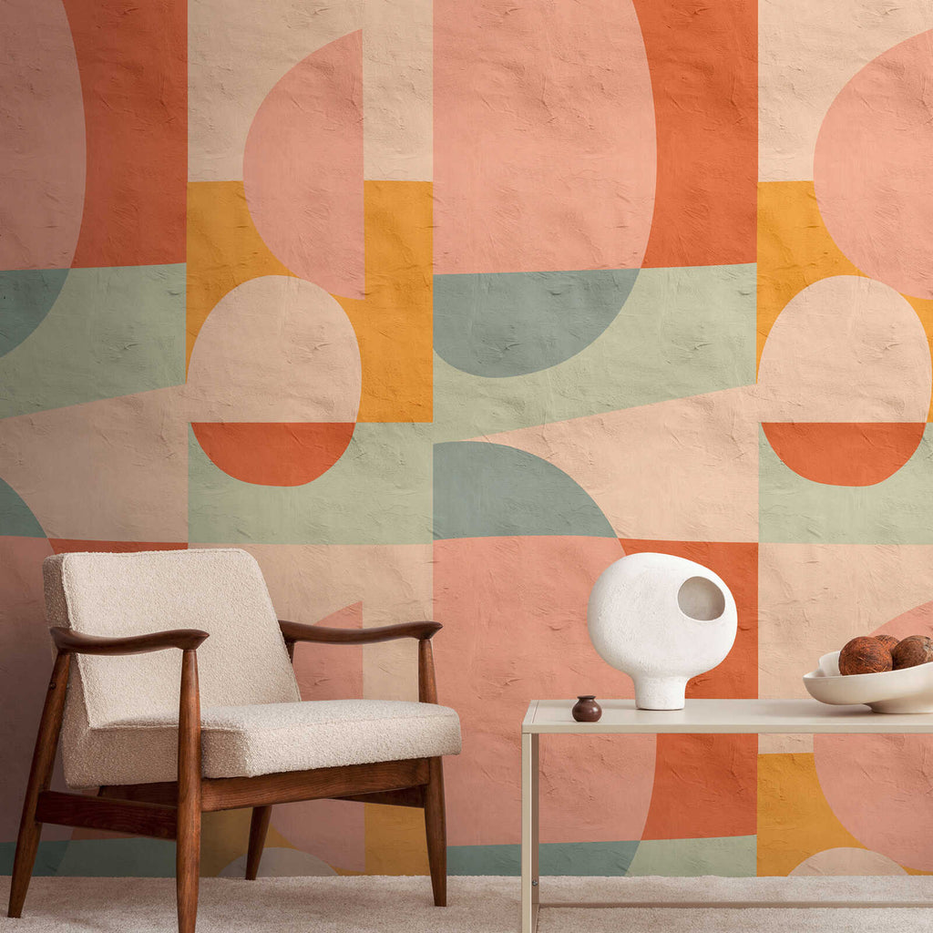 Livingwalls Design Panel the Wall 3 Coral Wallcovering | AS Creation