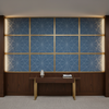 Axis - Axis Etched Polyurethane Upholstered Wall Panel | Architectural Fabrics