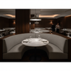 Morant - Pewter Upholstered Banquette | Architectural Fabrics