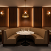 Palm Island - Timber Upholstered Banquette | Architectural Fabrics