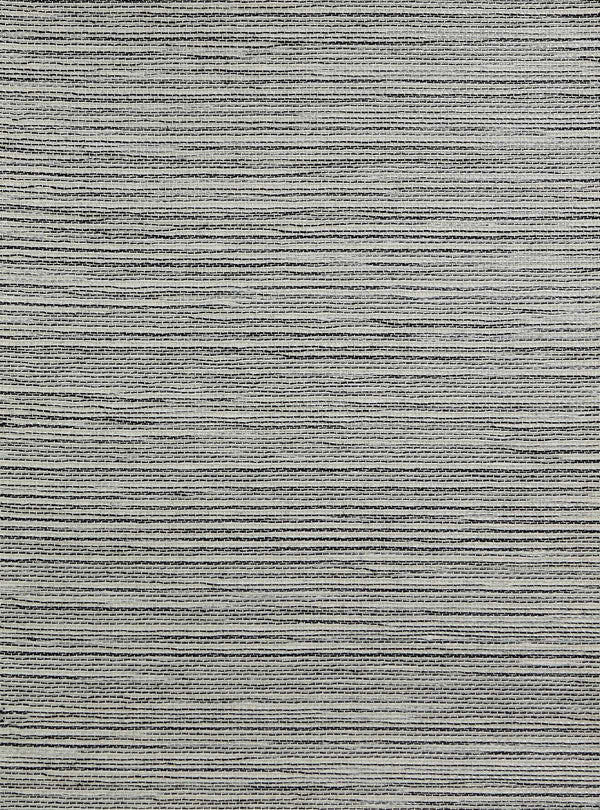 Nantucket Grasscloth Heathered Black Wallcovering | Phillipe Romano