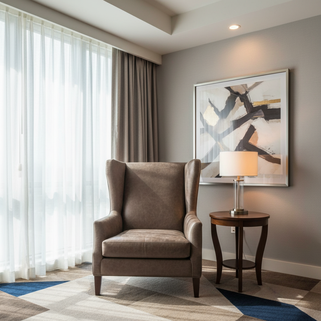 Vintage Harbor - Slate Upholstered Chair | Architectural Fabrics