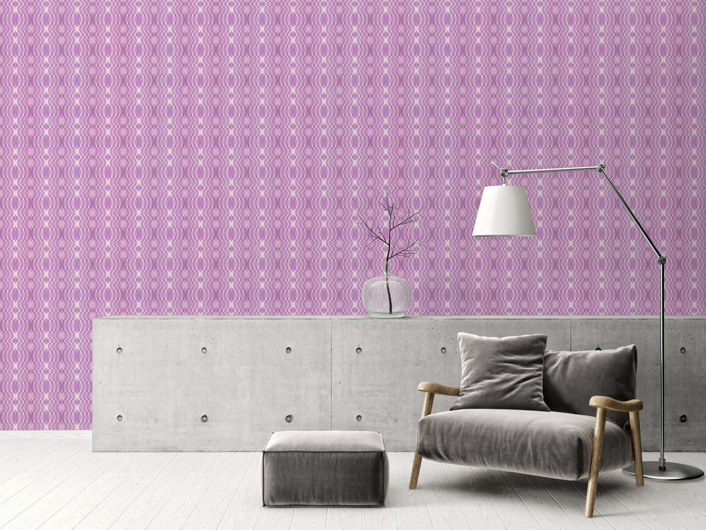 Retro Chic Purple Wallcovering | AS Creation