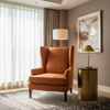 Analog - Terracotta Etched Polyurethane Upholstered Chair | Architectural Fabrics
