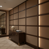 Aarden - Cocoa Bean Silicone Hybrid Upholstered Wall Panel | Architectural Fabrics