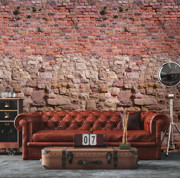 Livingwalls Design Panel the Wall 2 Brown Wallcovering | AS Creation