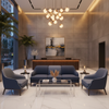 Bedford Jet Upholstered Sofa | Architectural Fabrics