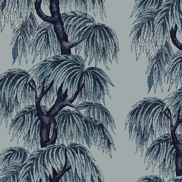Babylon Celestial Blue, Sample Wallcoverings | House of Hackney