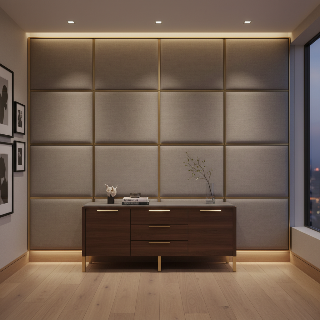 Peter Island - Gust Upholstered Wall Panel | Architectural Fabrics