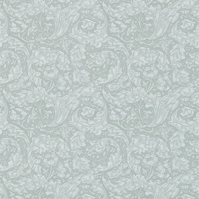Bachelors Button Silver Wallcovering | William Morris