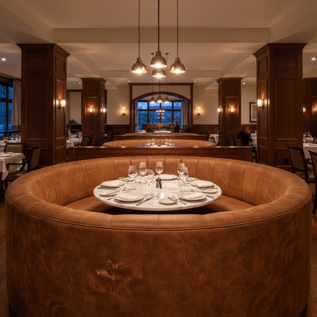 Bastia - Bastia Performance Polyurethane Upholstered Banquette | Architectural Fabrics