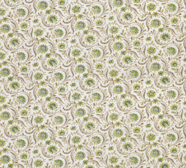 Nina Campbell Fabric - Chartreuse Green Wallcovering | Nina Campbell