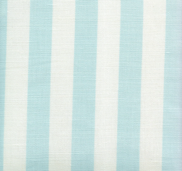 Dune Bali Blue on White Screen Printed - White Fabric | China Seas