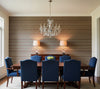 Balihala Horizontal GrassCloth Multi Color | Phillipe Romano - dining room room setting
