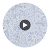 Barcelona Ocean Paisley Wallcovering Circular Swatch | LA Walls