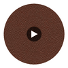 Basketball/Football - Basketball/Football Performance Vinyl | Philippe Romano Fabrics Circular Swatch | Philippe Romano Fabrics