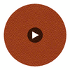 Basketball/Football - Basketball/Football Performance Vinyl | Philippe Romano Fabrics Circular Swatch | Philippe Romano Fabrics