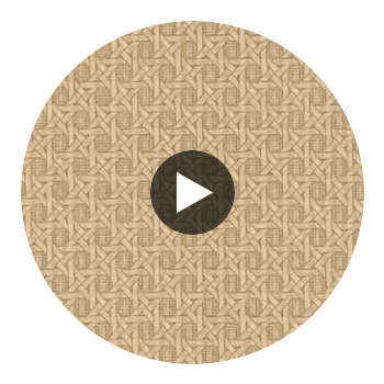 Basketry - Basketry Performance Vinyl | Philippe Romano Fabrics Circular Swatch | Philippe Romano Fabrics