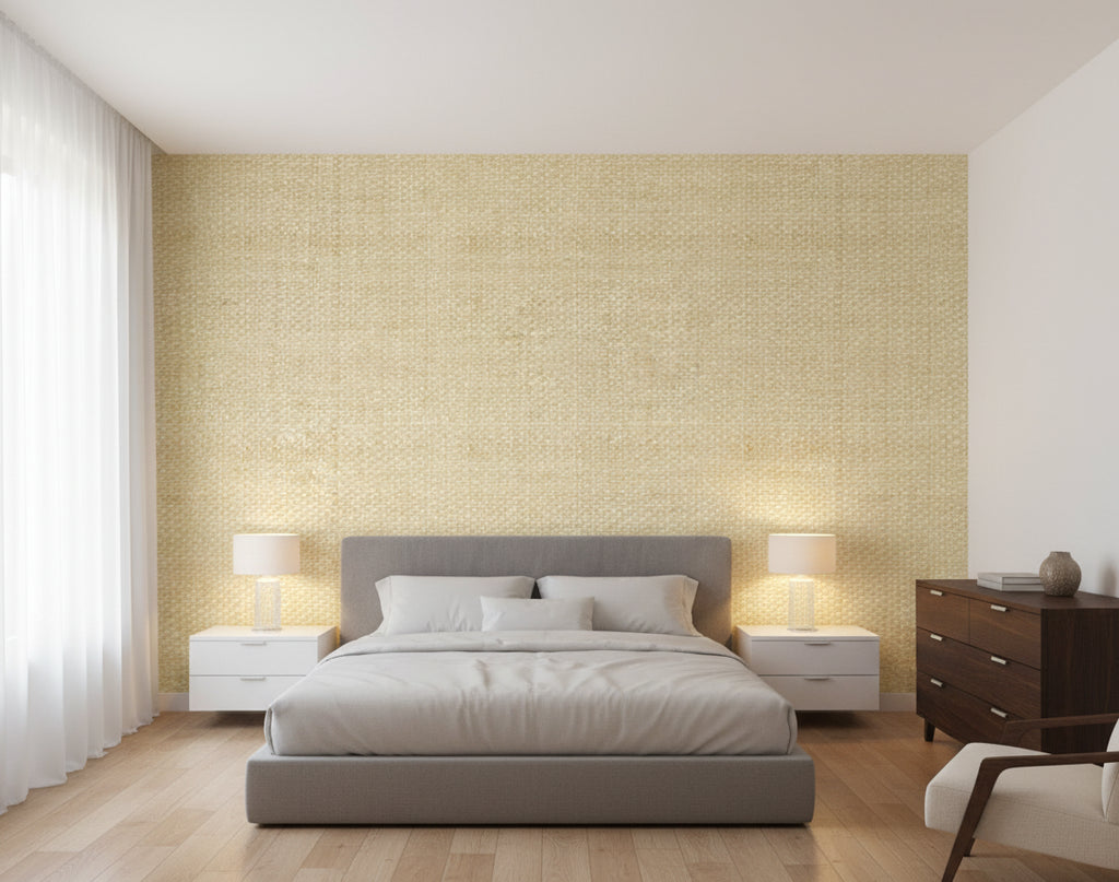 Bay Shore Grass Basketweave | Phillipe Romano - bedroom room setting