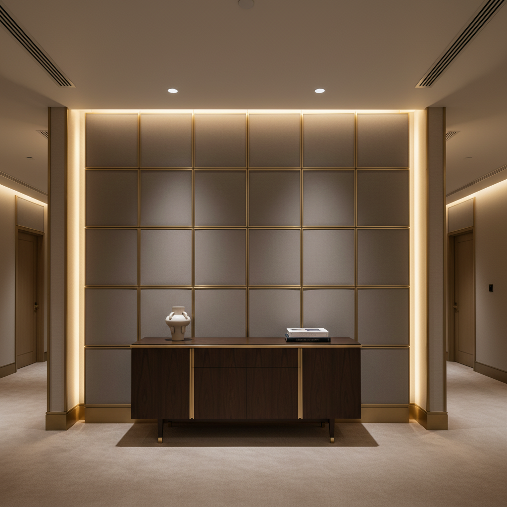 Maho Bay - Moat Upholstered Wall Panel | Architectural Fabrics