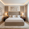 Nassau Gold - Chablis Upholstered Headboard | Architectural Fabrics