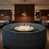 Alter - Alter Silicone Hybrid Upholstered Banquette | Architectural Fabrics