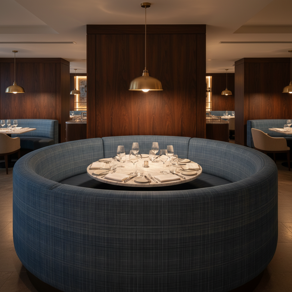Alter - Alter Silicone Hybrid Upholstered Banquette | Architectural Fabrics