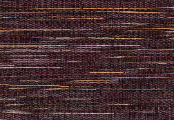 Provincetown-Mauve Wine Hemp Wallcovering | Phillipe Romano