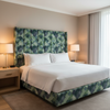 Trellis Bay - Pistachio Upholstered Headboard | Architectural Fabrics
