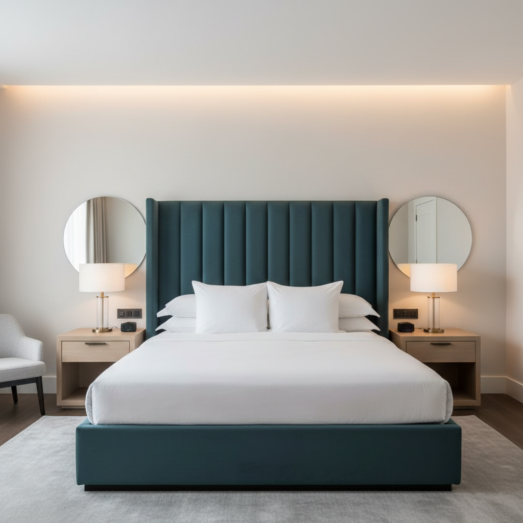 Linen Island - Resort Upholstered Headboard | Architectural Fabrics