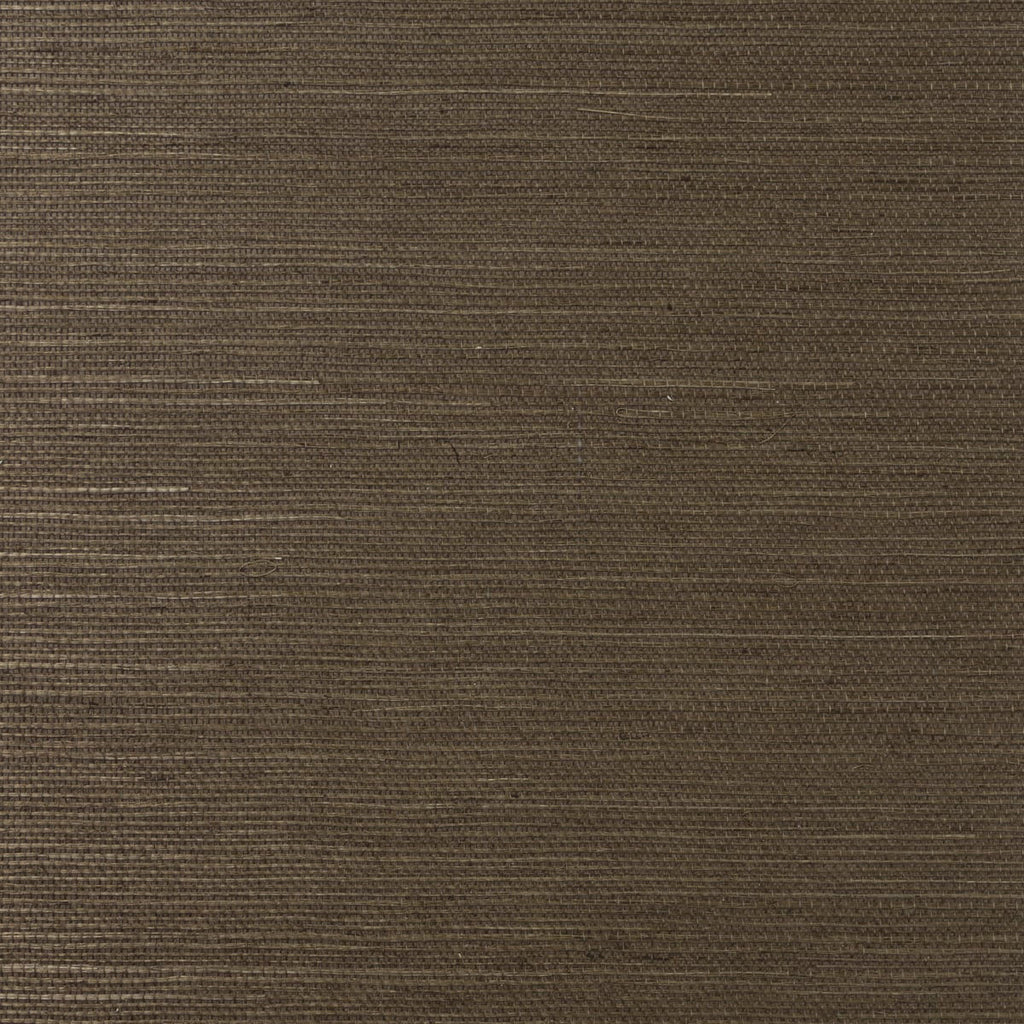 Nantucket Grasscloth Chocolate Wallcovering | Phillipe Romano