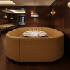 Bali - Bali Organic Cellulose Upholstered Banquette | Architectural Fabrics