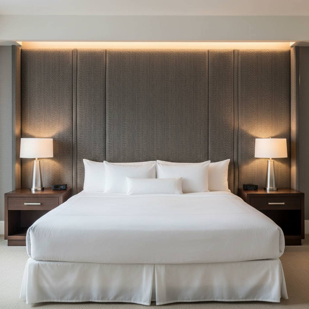 Acoustic - Acoustic Performance Vinyl Upholstered Headboard | Architectural Fabrics
