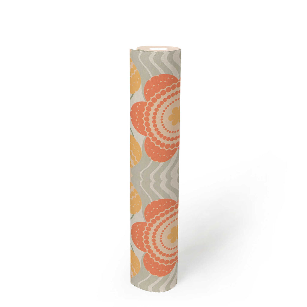 Retro Chic Beige Wallcovering | AS Creation