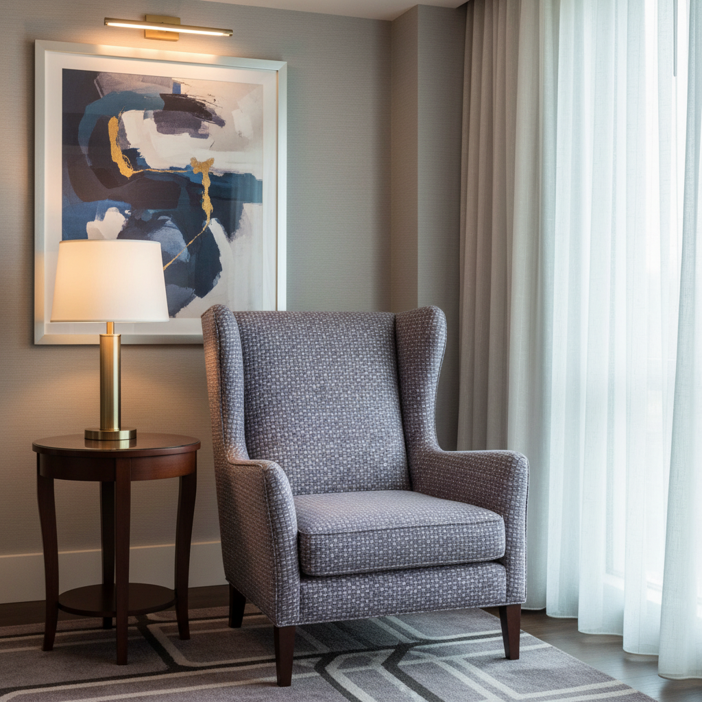 Bellevue - Bellevue Tekloom Performance Upholstered Chair | Architectural Fabrics