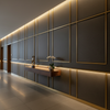 Trunk Bay - Slate Upholstered Wall Panel | Architectural Fabrics