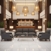 Fine Pebble Grain Dark Graphite Upholstered Sofa | Architectural Fabrics
